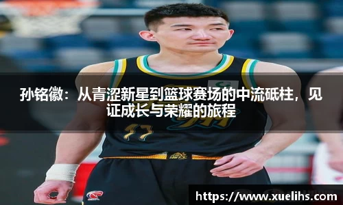 孙铭徽：从青涩新星到篮球赛场的中流砥柱，见证成长与荣耀的旅程